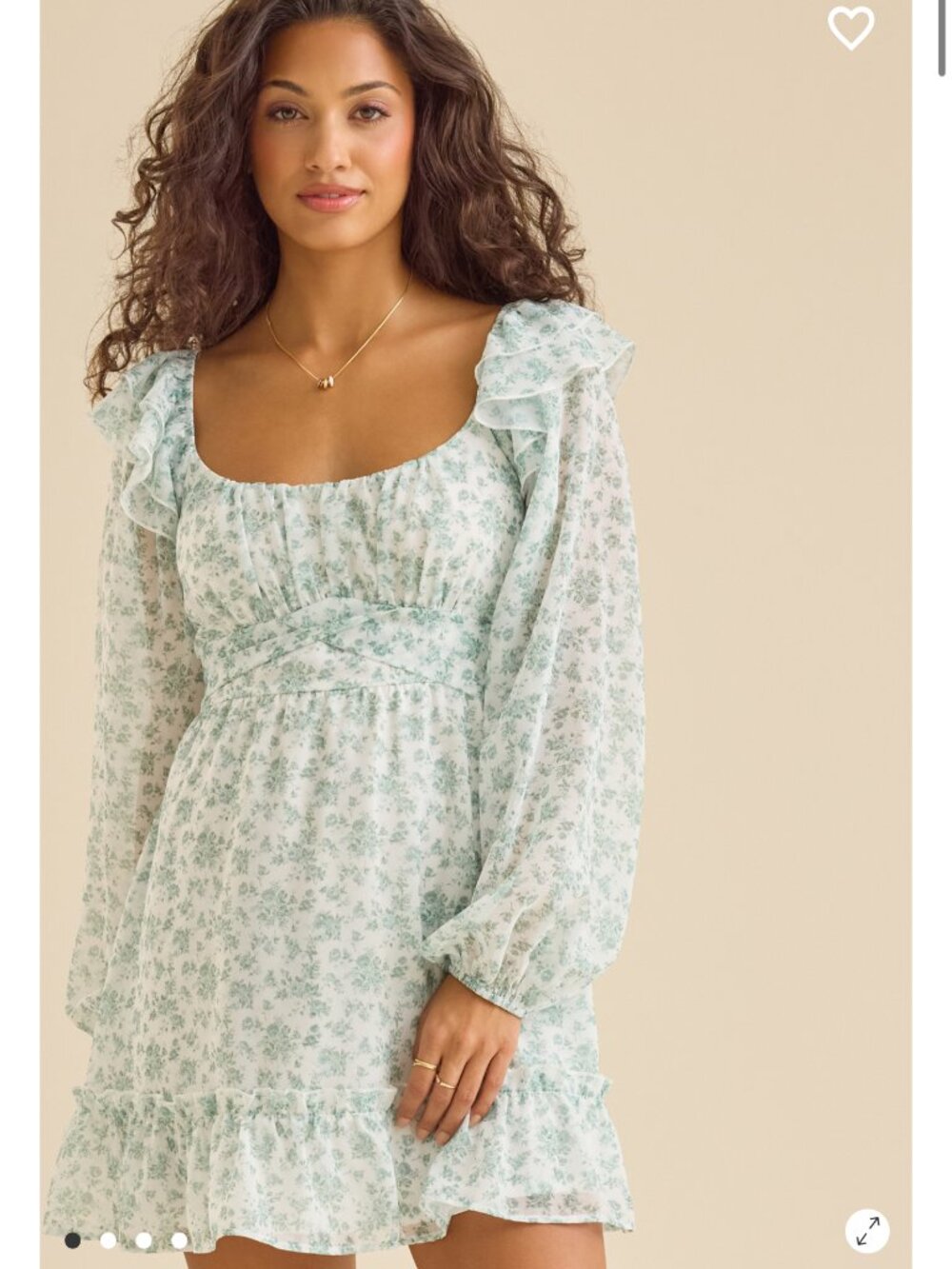 NWT Altar'd State Amani Floral Dress